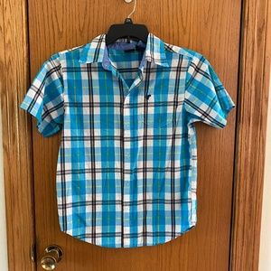 Wrangler Jeans Boys Plaid Shirt